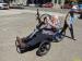 GC on his hand-cycle recumbent trike