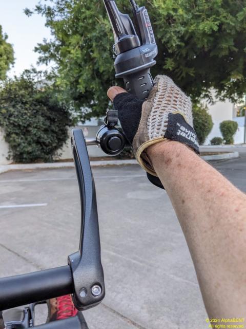 hand-cycling as seen by rider