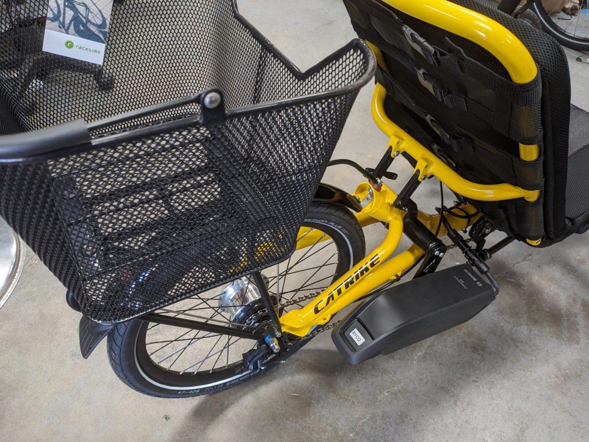 Catrike Trail E-Cat with accessories | Catrike recumbent trike